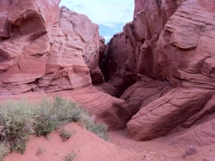 The far end of Secret Canyon